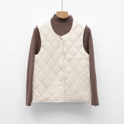 Lichtgewicht Dames Bodywarmer – Trendy Gewatteerde Warme Bodywarmer