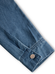 Dames Denim Jumpsuit met Capuchon