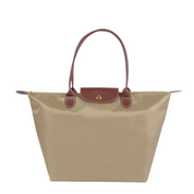 Dames Luxe Handtas met Leren Details – Grote Oxford Tas met Tijdloos Design