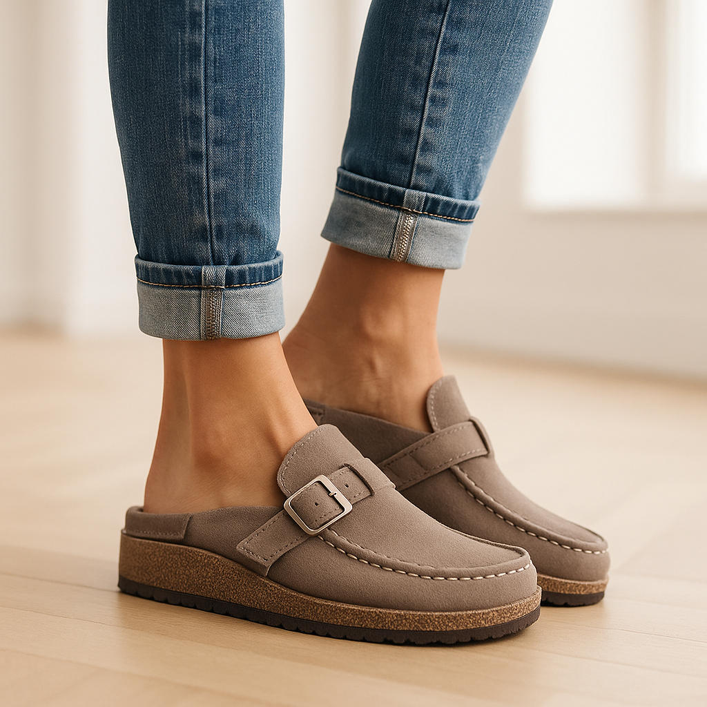 Shayla Dames Sandalen | Orthopedische Sandalen met Ergonomische Zool | Stijlvol PU-Leer