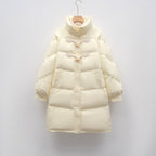 Gewatteerde Dames Mantel – Warme Mantel met Toggles