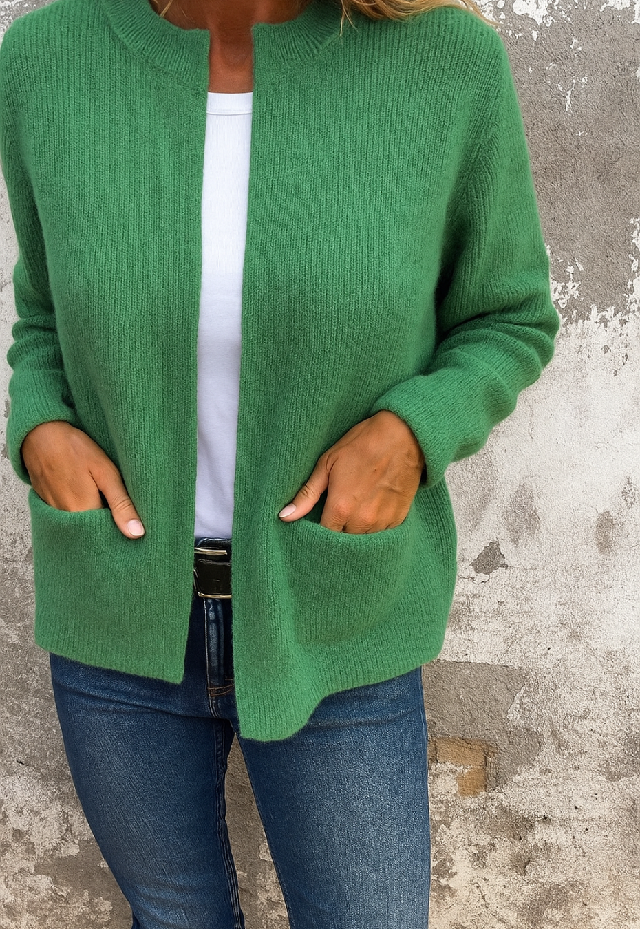 Linda Stijlvol Vest – Zacht, Warm en Makkelijk te Combineren