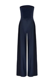 Strapless Palazzo Jumpsuit voor Dames – Elegante Wijde Jumpsuit voor Feest & Avondlook