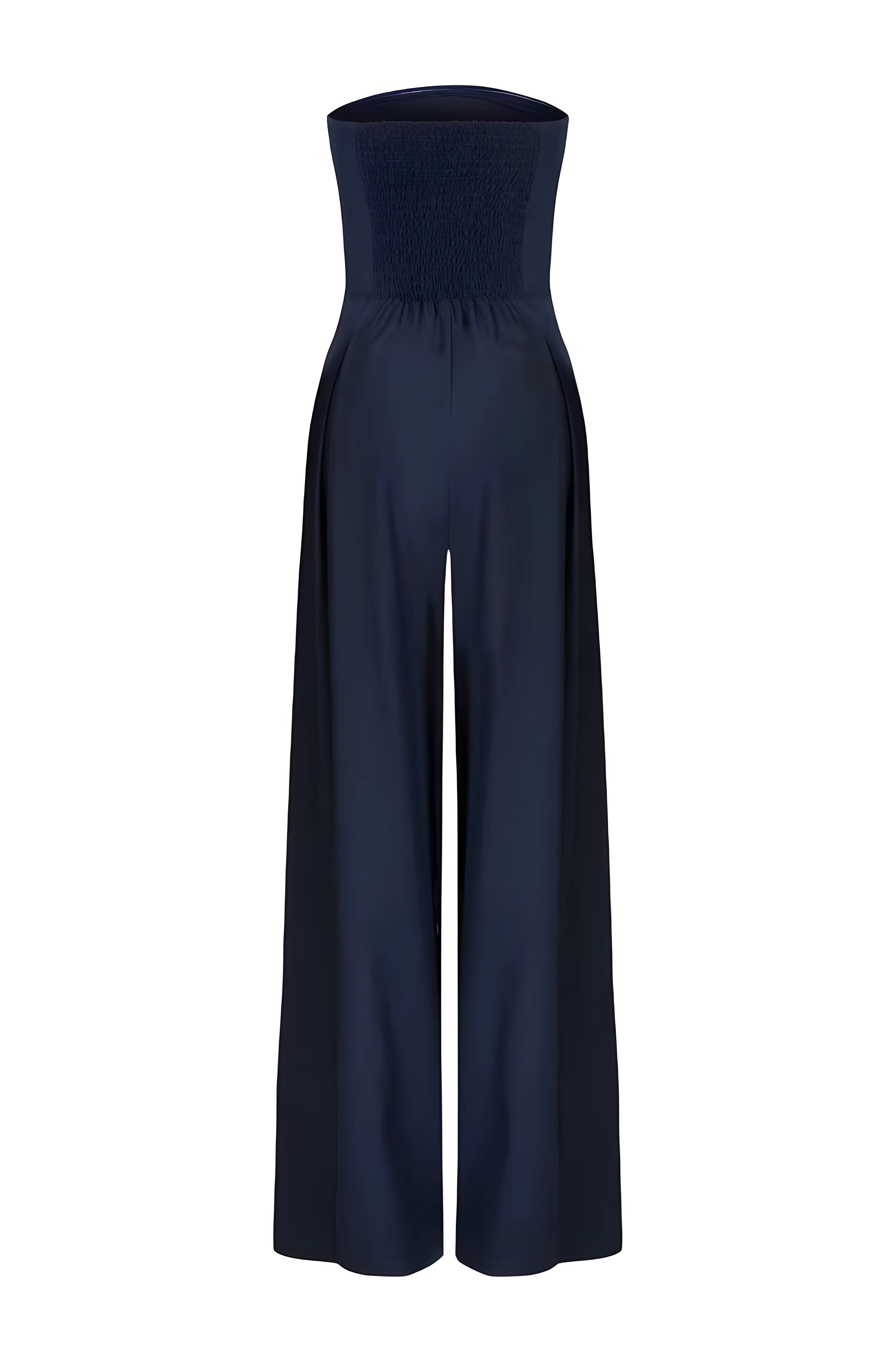 Strapless Palazzo Jumpsuit voor Dames – Elegante Wijde Jumpsuit voor Feest & Avondlook