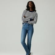 Gestreept Sweatshirt Dames - Luxueus Breisel