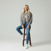 Cropped Bomberjack – Trendy Dames Jas