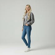 Cropped Bomberjack – Trendy Dames Jas