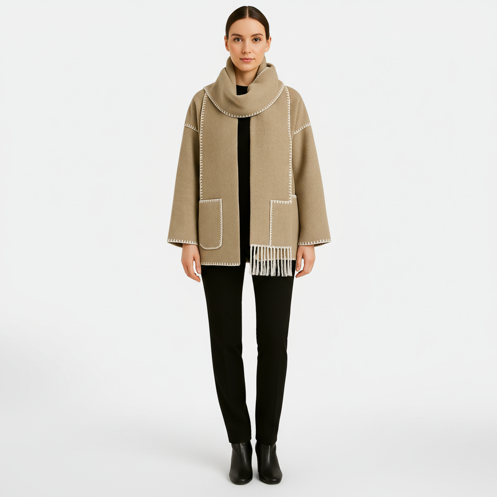 Oversized Jas met Franjes