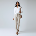 Kwaliteit Blouse met Metalen Details