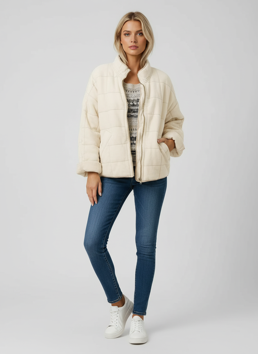 Warme Stijlvolle Damesjas – Mary Winterjas Luxe en Comfort