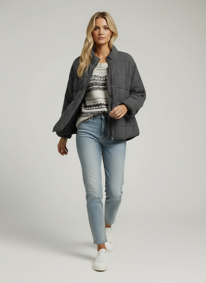 Warme Stijlvolle Damesjas – Mary Winterjas Luxe en Comfort