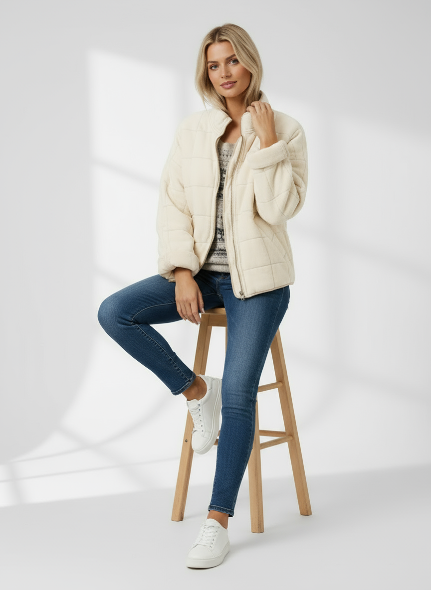 Warme Stijlvolle Damesjas – Mary Winterjas Luxe en Comfort