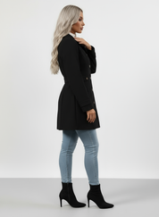 Wollen Dames Jas met Tailored Pasvorm