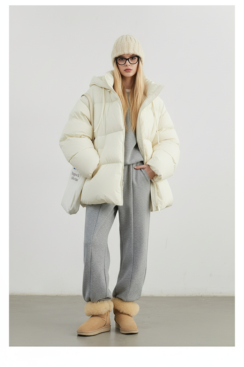 Dames Winterjas Oversized | Extra Warm 90% Eendendons