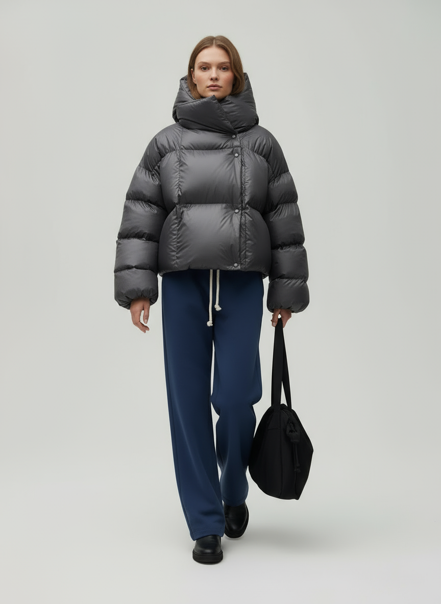 Luxe Gewatteerde Winterjas Dames