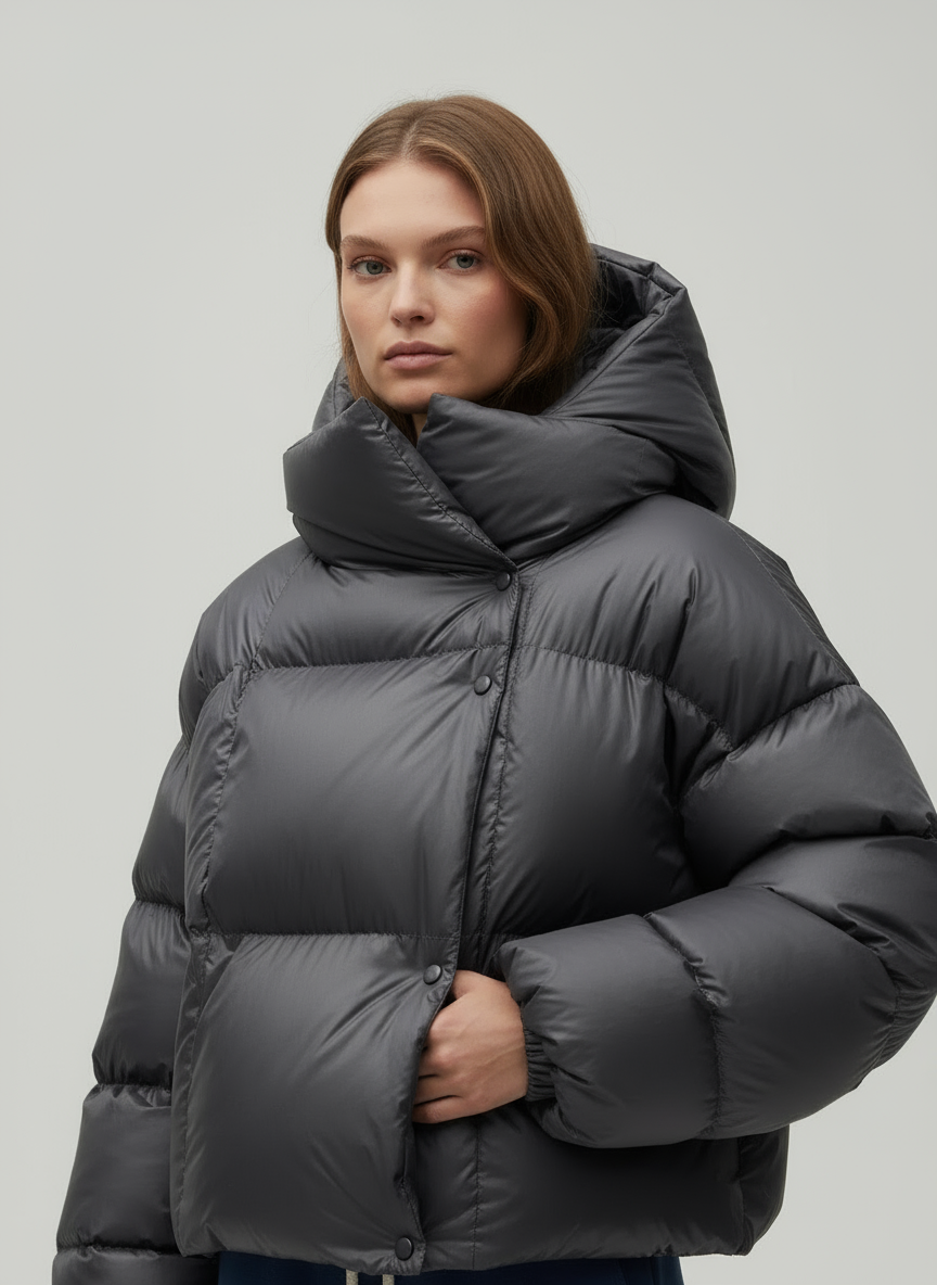 Luxe Gewatteerde Winterjas Dames