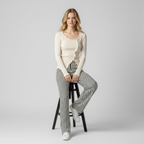 Effen Gebreid Shirt | Tijdloos Kwaliteits Design