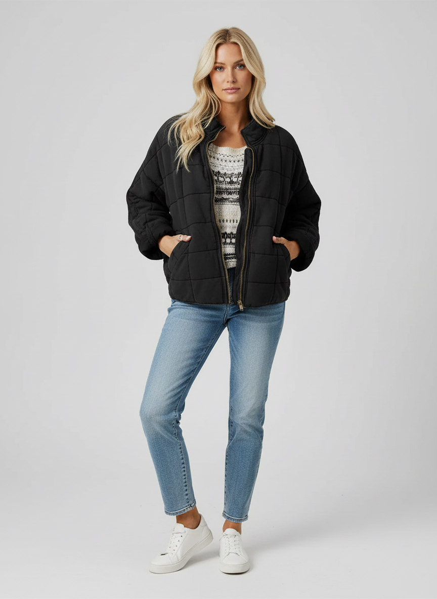 Warme Stijlvolle Damesjas – Mary Winterjas Luxe en Comfort