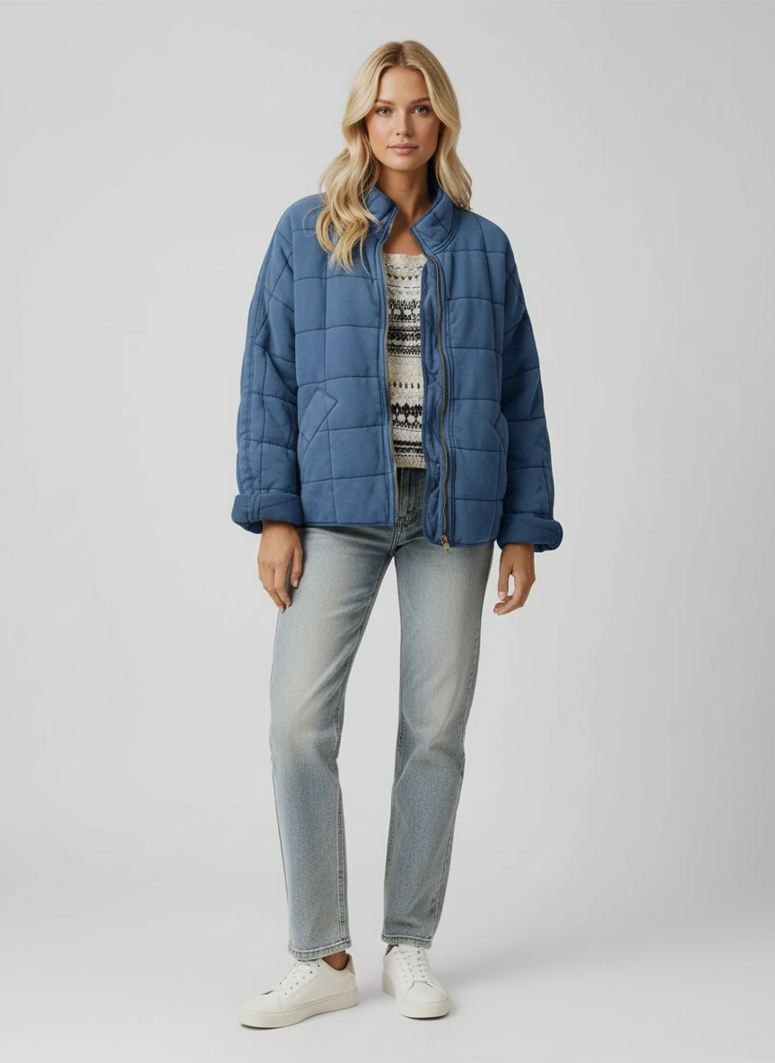 Warme Stijlvolle Damesjas – Mary Winterjas Luxe en Comfort