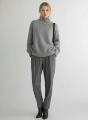 Tijdloze Kasjmier Blend Coltrui Dames