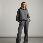 Dames Ultra-Zachte Oversized Lounge Jogging Set – Luxe Comfort & Stijlvolle Pasvorm