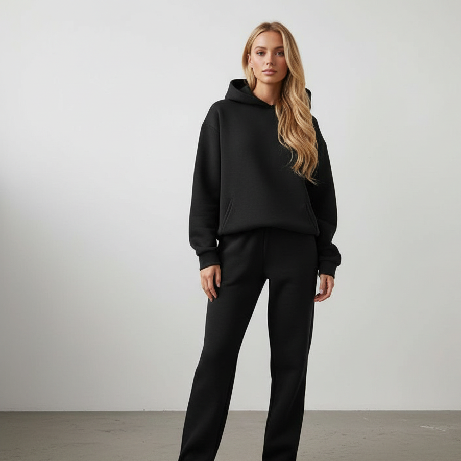 Dames Ultra-Zachte Oversized Lounge Jogging Set – Luxe Comfort & Stijlvolle Pasvorm