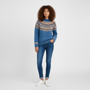 Retro Gebreide Damestrui – Zachte Vintage Look