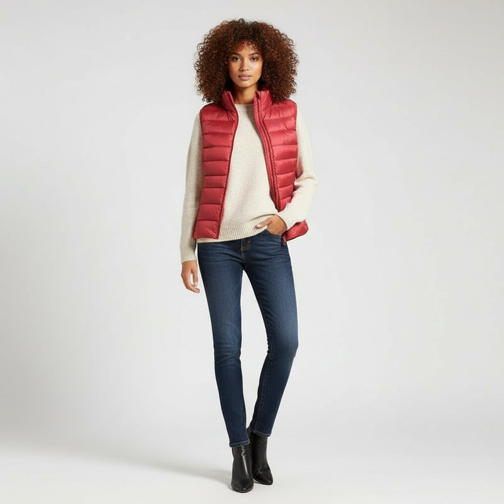 Ultralichte Puffer Bodywarmer Dames