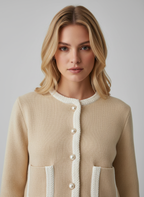 Dames Cardigan Iselin – Gebreid Vest met Stijlvolle Luxe Look