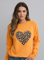 Sweatshirt met Dierenprint – Trendy Dames Sweater