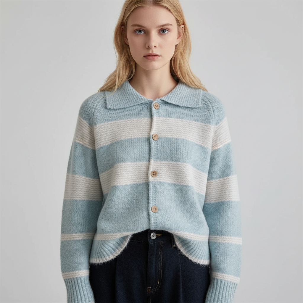 Cardigan met Strepen