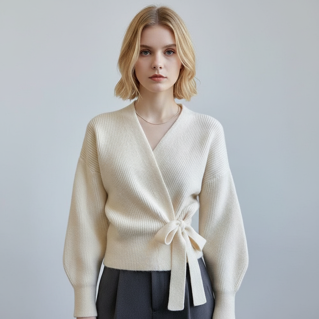 Cardigan met Tailleband