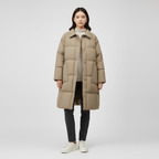 Warme Gewatteerde Winterjas Dames – Lichtgewicht Trendy Pufferjas