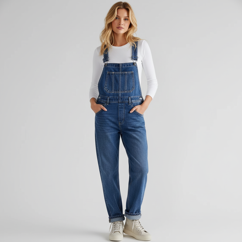 Denim-Overall – Tijdloos & Comfortabel