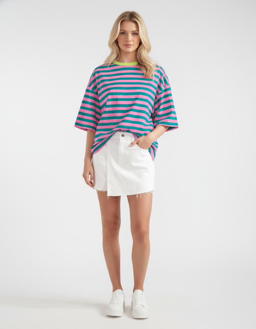 Gestreept T-Shirt – Premium Katoen