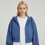 Korte Dames Hoodie – Casual & Comfortabel