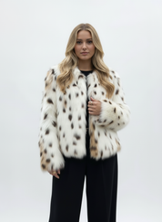 Luxe Fur Dames Jas – Hoogwaardige Kwaliteit