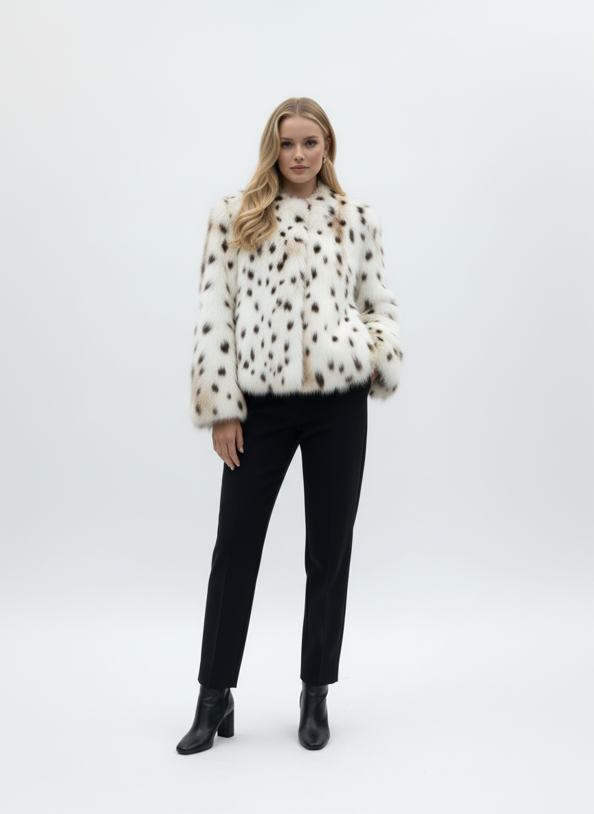 Luxe Fur Dames Jas – Hoogwaardige Kwaliteit
