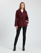 Wijnrode Mantel - Premium Kwaliteit