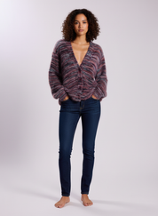 Fuzzy Chunky Cardigan – Zacht & Warm