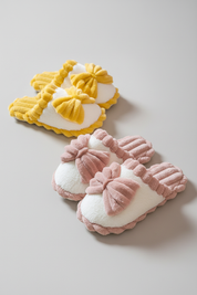 Pantoffel met Roze Strik – Premium Kwaliteit