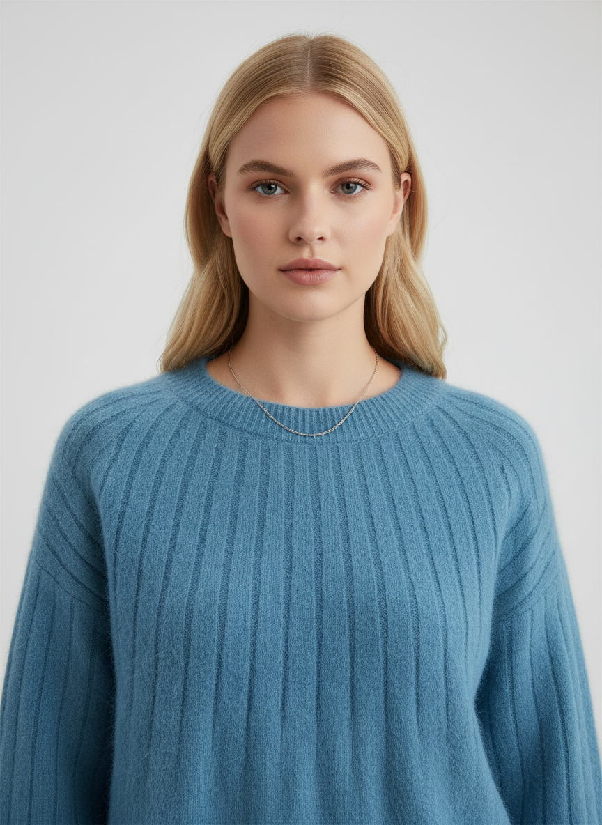 Zachte Kasjmier Trui Dames – Luxe Gebreide Warme Must-Have voor Herfst en Winter