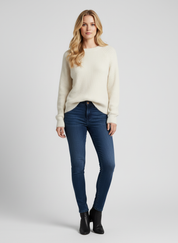 Zachte Kasjmier Trui Dames – Luxe Gebreide Warme Must-Have voor Herfst en Winter