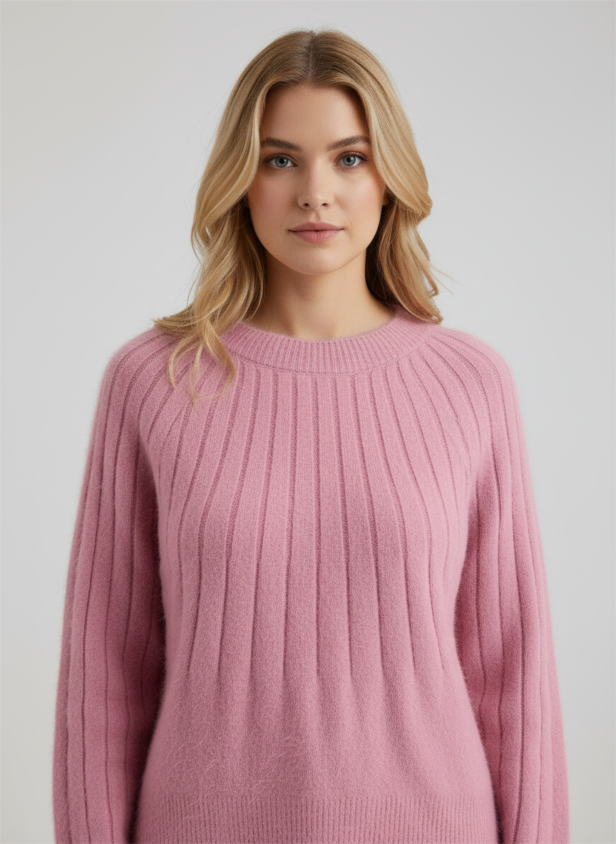 Zachte Kasjmier Trui Dames – Luxe Gebreide Warme Must-Have voor Herfst en Winter