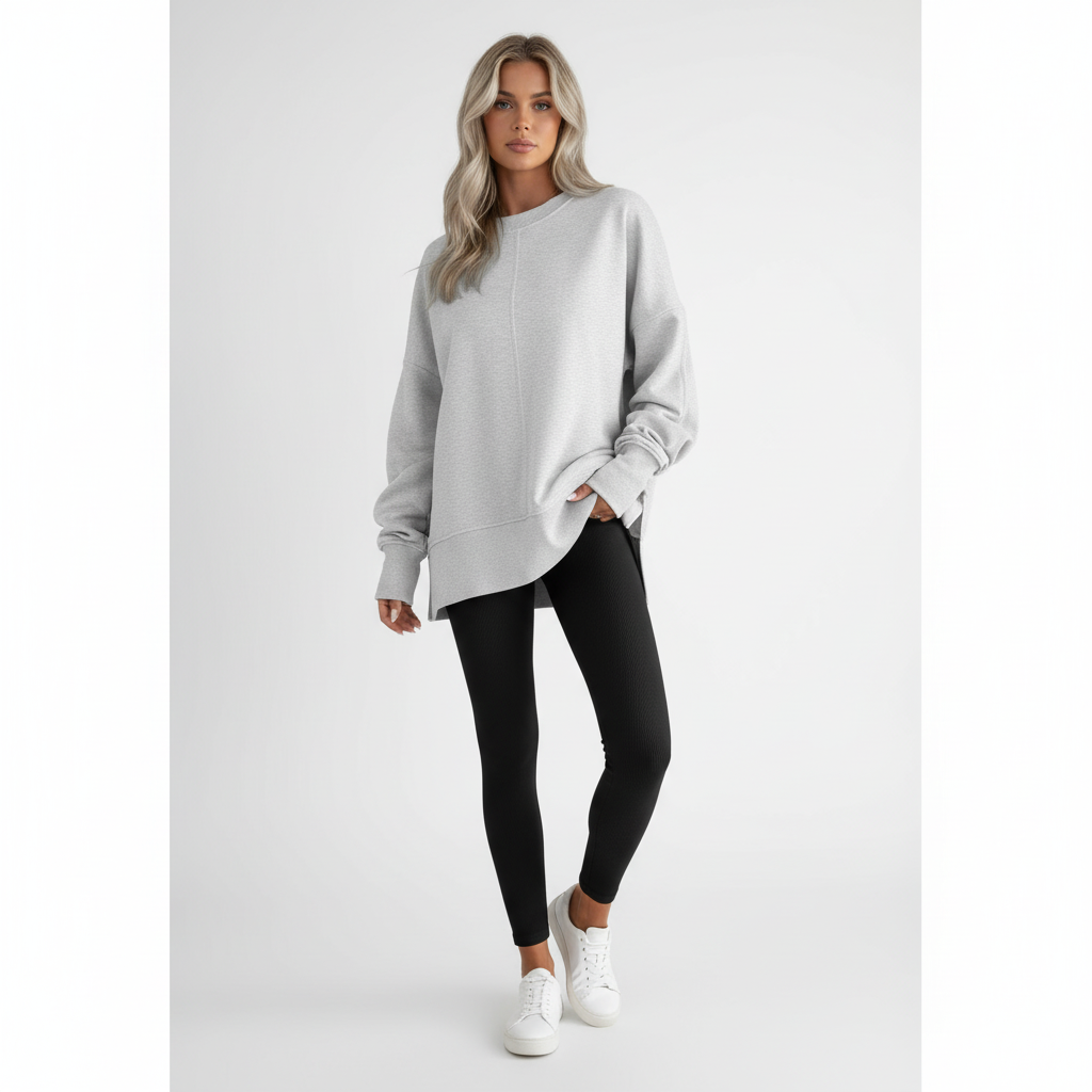 Oversized Dames Sweater – Zacht & Comfortabel