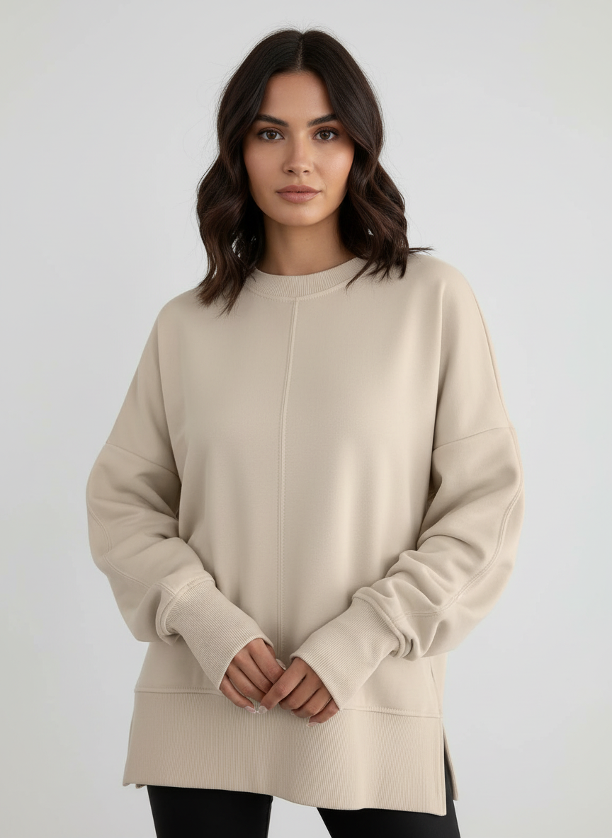 Oversized Dames Sweater – Zacht & Comfortabel