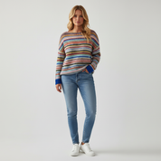 Kleurrijke Trui voor Dames – Vrolijk & Zacht