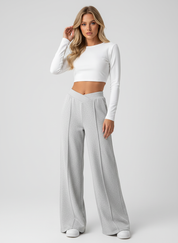 Straight Leg Sweat Pant – Zacht & Relaxed