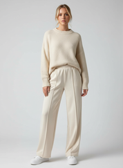 Straight Leg Sweat Pant – Zacht & Relaxed