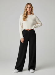 Straight Leg Sweat Pant – Zacht & Relaxed